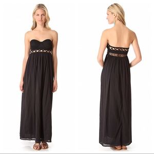 Mara Hoffman Frida Lattice Coverup Maxi Size 2